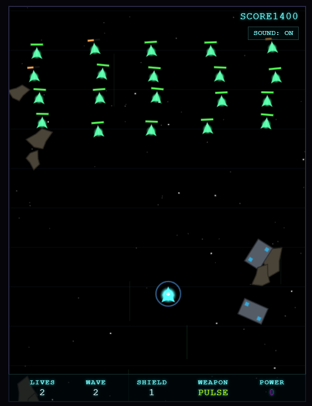 Invaders screenshot